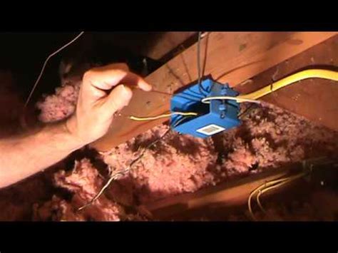 extending wire in attic panel